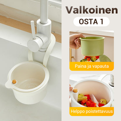 🎉 Osta 3, Saat 2 ILMAISEKSI – Monikäyttöinen keittiön tiskialtaan siiviläkori