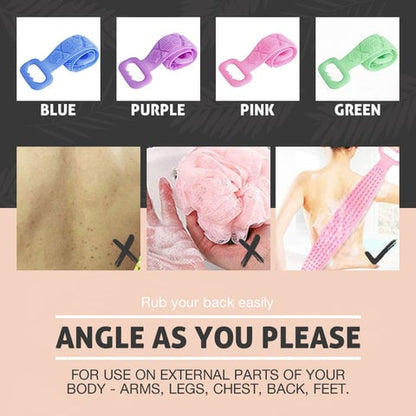 Silikoninen puhdistusharja vartalolle