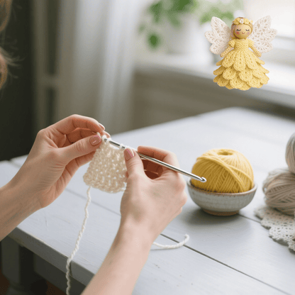 🎁Virkkaa oma enkeli – Valmis käsityö-DIY