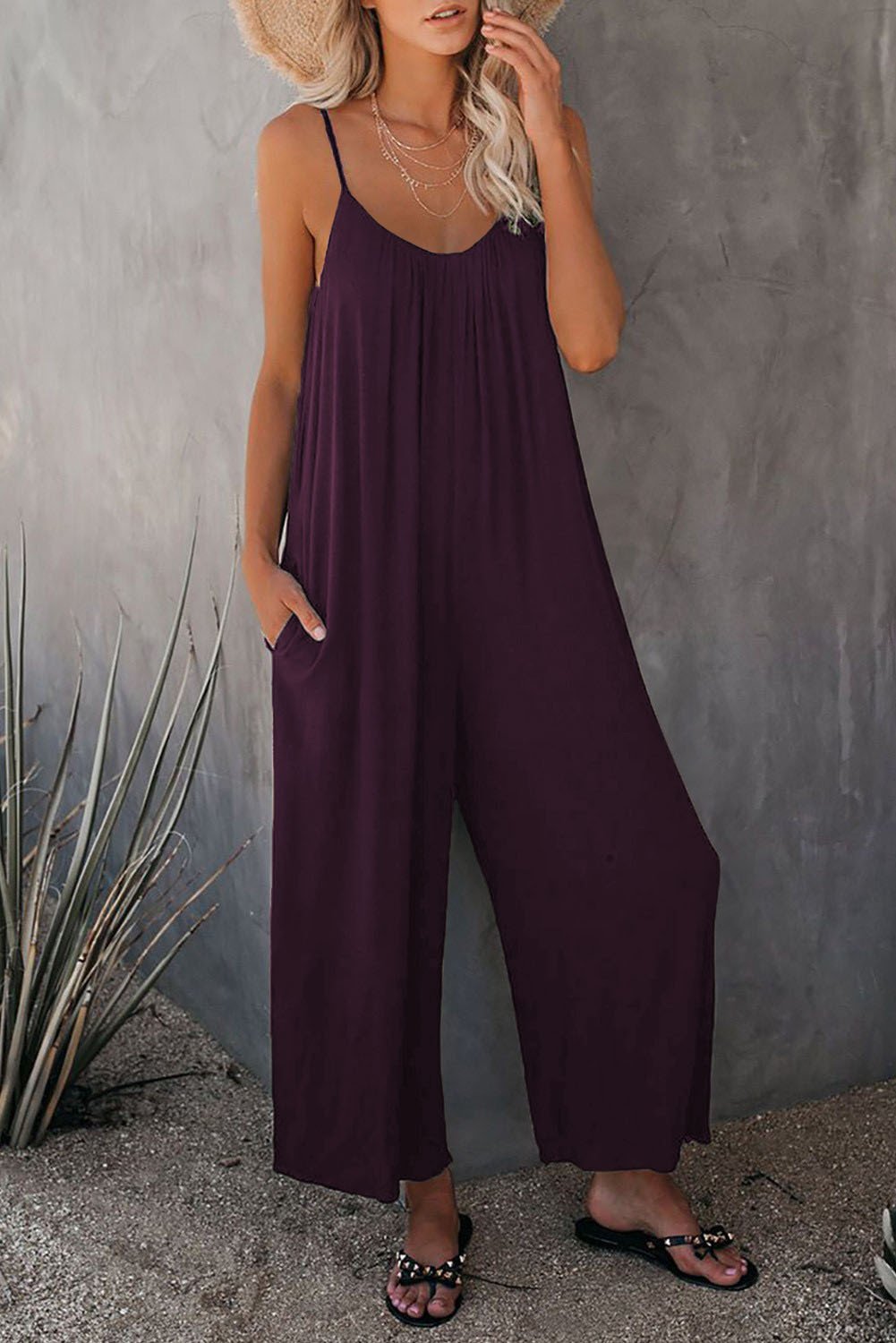🌹Loose hihaton hihna Stretchy Jumpsuit