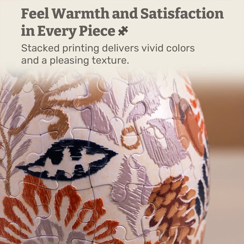 Täydellinen joululahja! - 3D-Taidepalapeli Maljakko