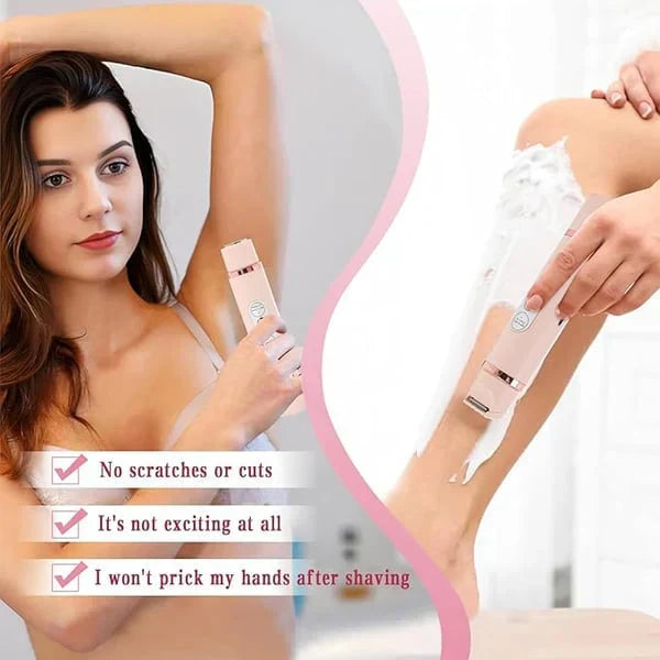 🎉 Viimeisen päivän tarjous -49% ALE 🔥 2-in-1 Naisten sähköinen langaton partaterä