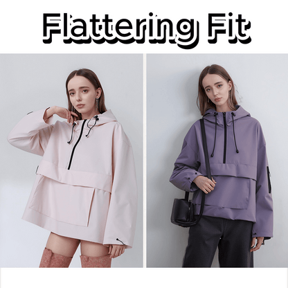 🔥 3-in-1 vedenpitävä naisten takki – Sade, tuuli & kylmä — Kaikki hallussa.