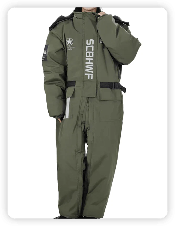 💙Talvinen ulkoiluun tarkoitettu eristetty kokovartalopuku