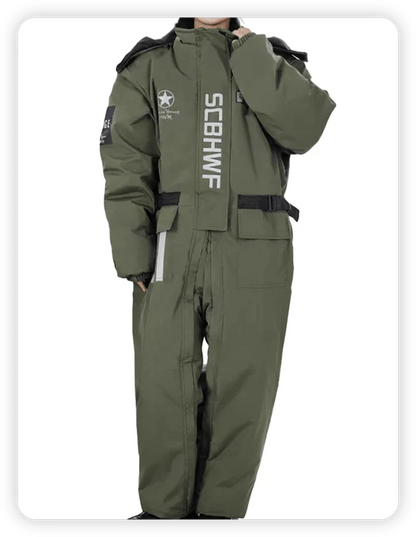 💙Talvinen ulkoiluun tarkoitettu eristetty kokovartalopuku