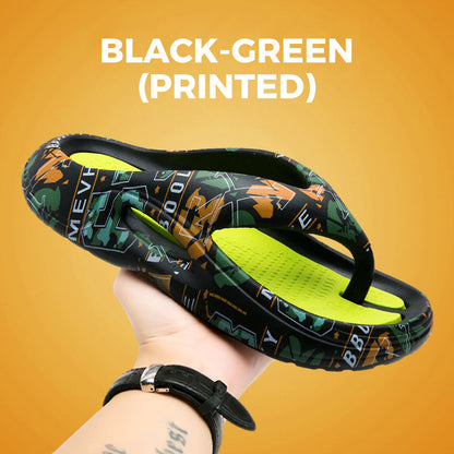 🔥🖤 KUUMAA ALEA: -50% 🔥 Mukavat kesäkengät paksupohjaisilla flip flopeilla