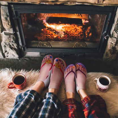 🧦Trendikkäät sukat manikyyri kuviolla