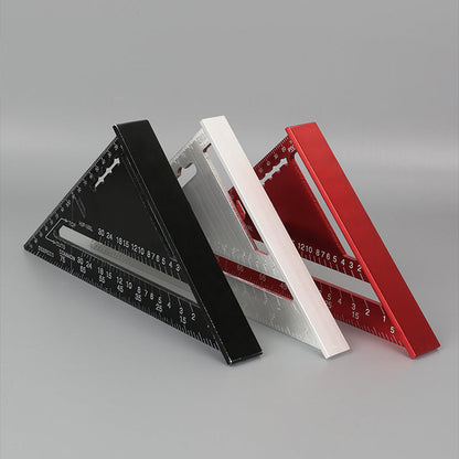 📐Puusepän kolmioviivain, viivain ja sahajohdin