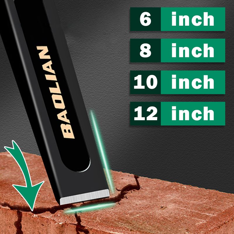 Raskaan käytön tasapohjainen taltta ja kädensuojus