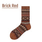 🎁Hot Sale 49% OFF⏳Vintage Knit Pattern Soft Durable Crew Socks