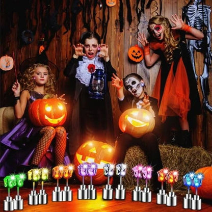 Tyylikkäät LED-valaisevat kruunukorvakorut