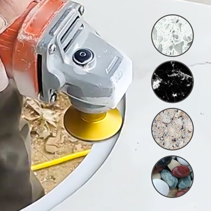 2-tuumainen timanttihionta- ja kiillotustyyny kulmahiomakoneeseen työkaluun