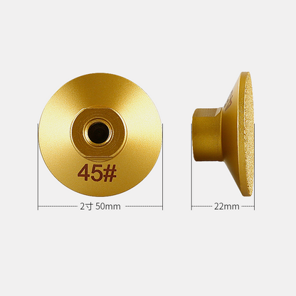 2-tuumainen timanttihionta- ja kiillotustyyny kulmahiomakoneeseen työkaluun