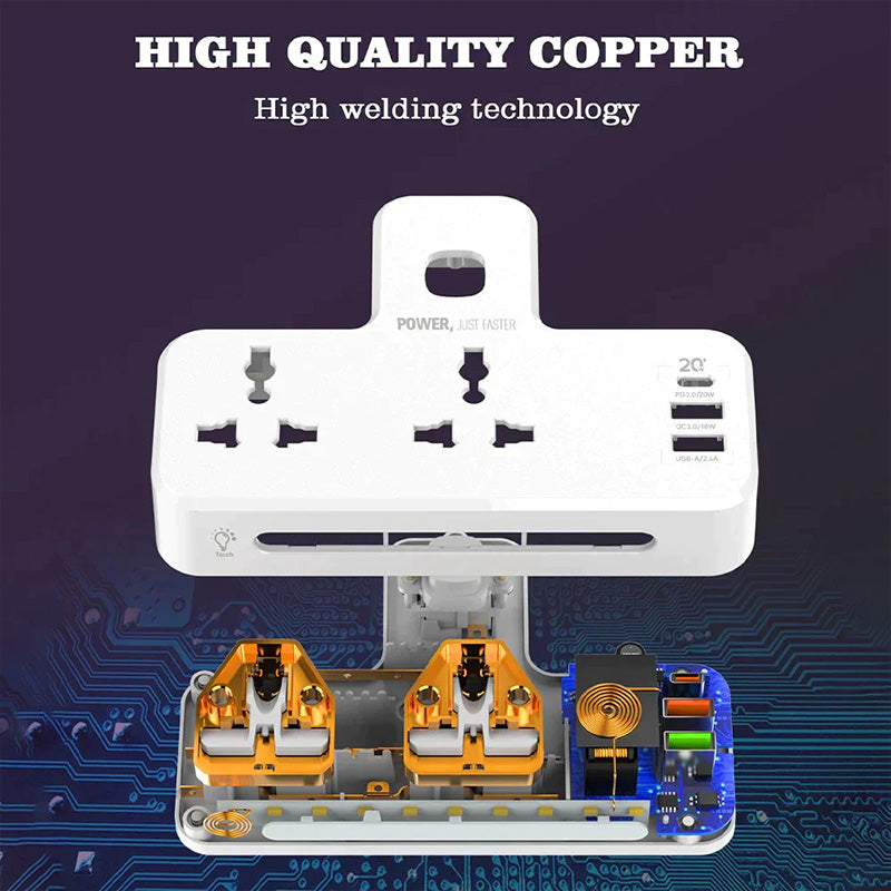 Universaali Virtapihdin Muunnin Yövalolla