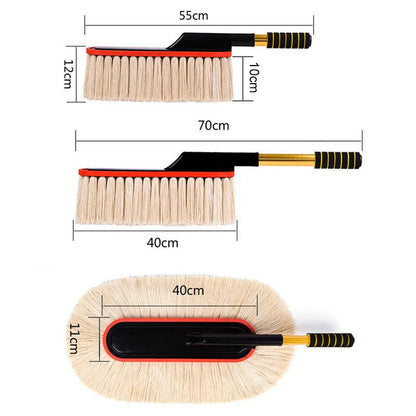 🔥Autoharja, jossa on pituudeltaan säädettävä teleskooppivarsi 🚗