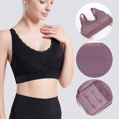 Plus-kokoiset 3d-pitsiset push-up-rintaliivit