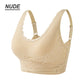 Plus-kokoiset 3d-pitsiset push-up-rintaliivit