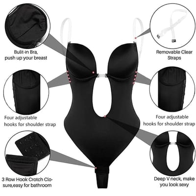 ✨Hot Sale✨Selkä paljastavaan mekkoon - Selkää näkymätön body shaper -liivit