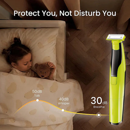 Monitoiminen Sähköinen Vedenkestävä Langaton Partakone