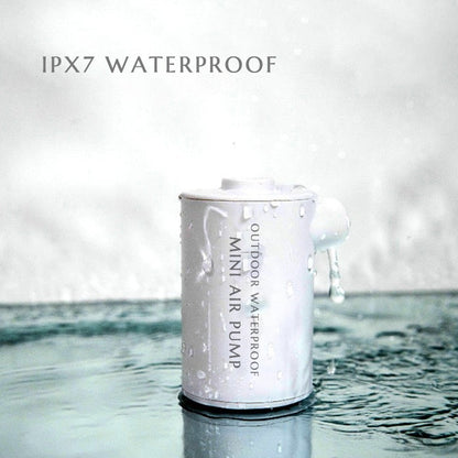 Ulkoilmaiseen käyttöön tarkoitettu vesitiivis minipumppu