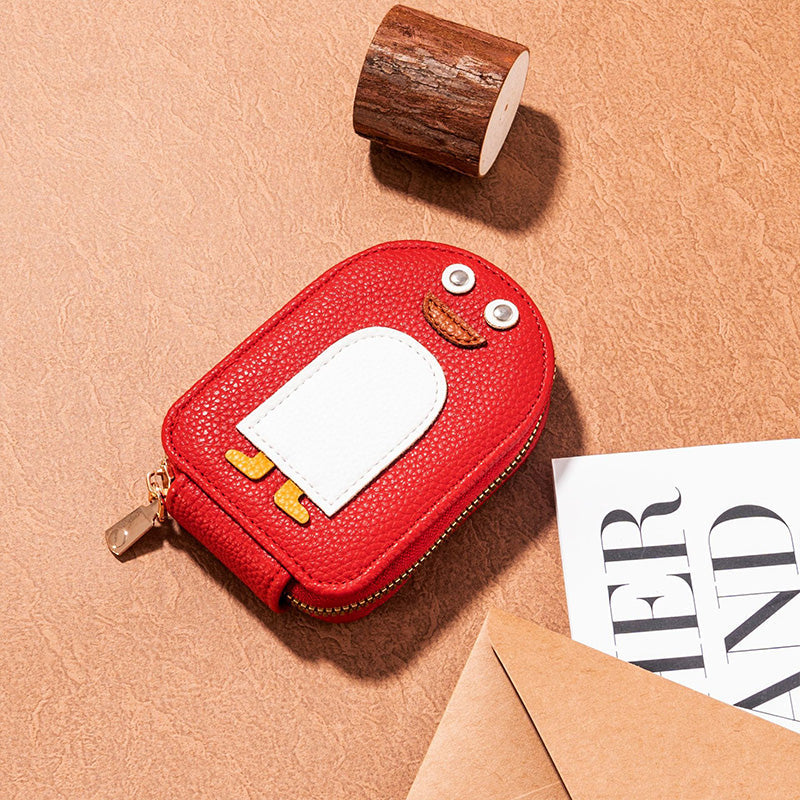 Sarjakuva Penguin Suuren Kapasiteetin Korttikotelo