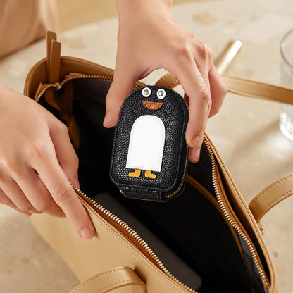 Sarjakuva Penguin Suuren Kapasiteetin Korttikotelo