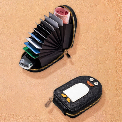 Sarjakuva Penguin Suuren Kapasiteetin Korttikotelo