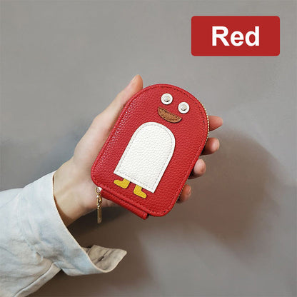 Sarjakuva Penguin Suuren Kapasiteetin Korttikotelo