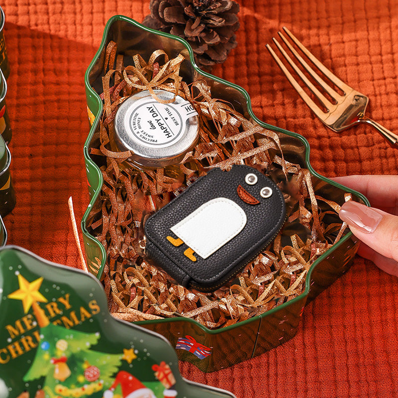 Sarjakuva Penguin Suuren Kapasiteetin Korttikotelo