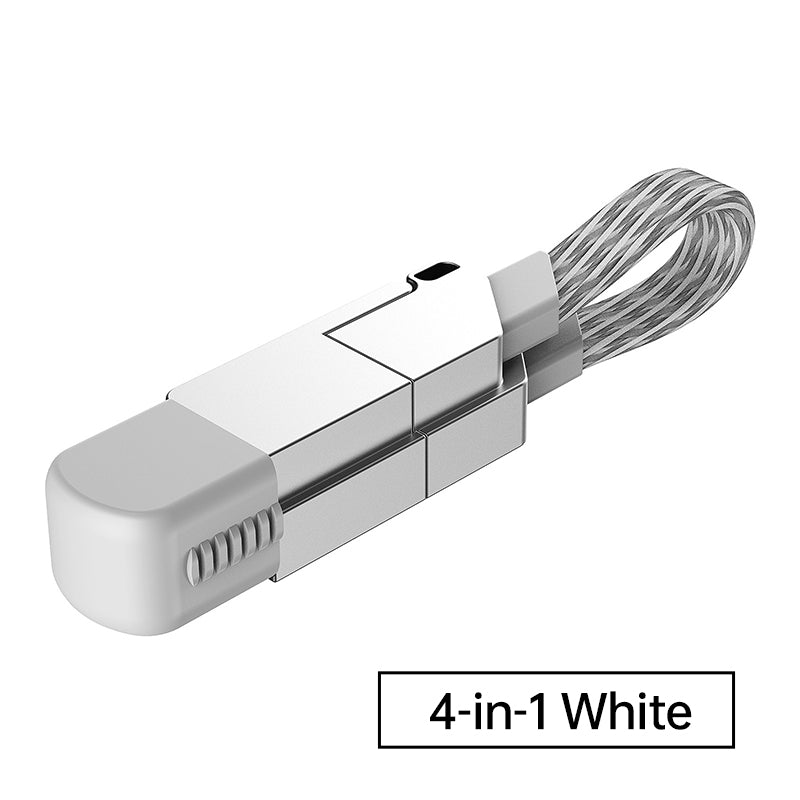 All-in-1 Kannettava Avainperä 60W Pikalatauskaapeli