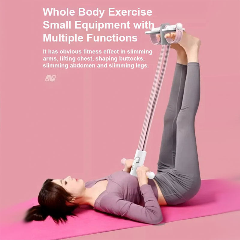 Monikäyttöinen poljinvetolaite vastusköysi