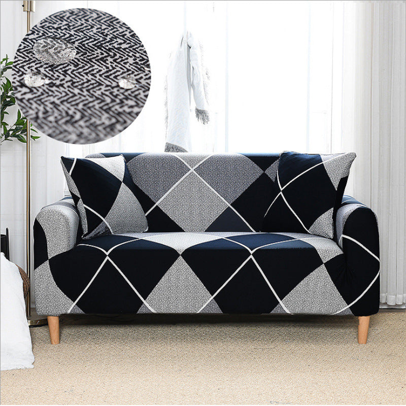 Vedenkestävä Elastinen Sohvasuoja Painatuksella