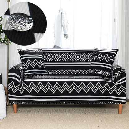 Vedenkestävä Elastinen Sohvasuoja Painatuksella