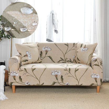 Vedenkestävä Elastinen Sohvasuoja Painatuksella