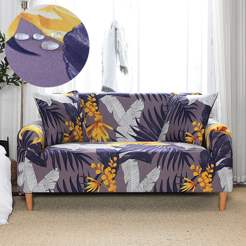 Vedenkestävä Elastinen Sohvasuoja Painatuksella