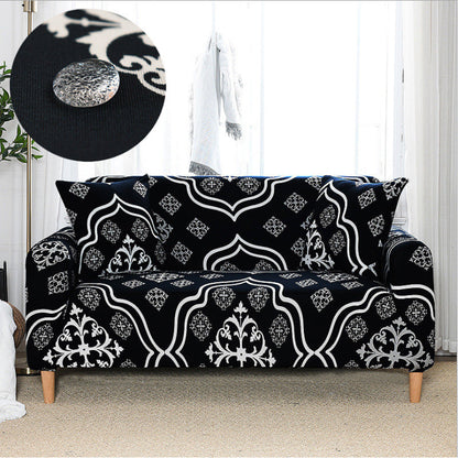 Vedenkestävä Elastinen Sohvasuoja Painatuksella
