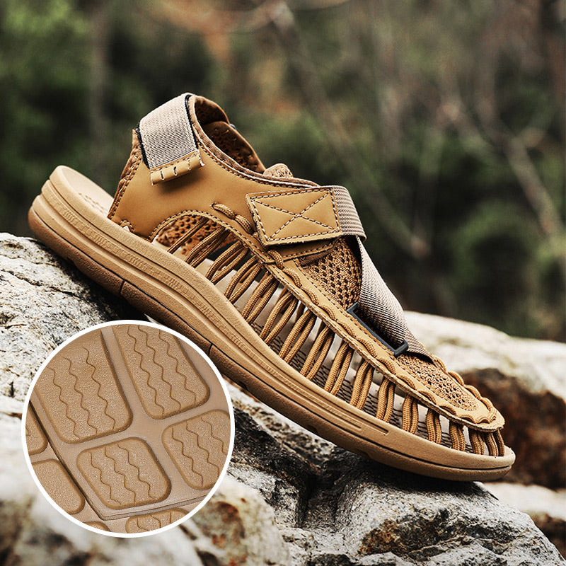 💥Spara upp till [48%] rabatt!🎗️Andningsaktiva, snabbtorkande sandaler för män