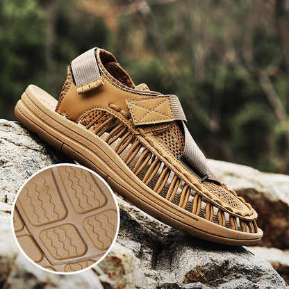 💥Spara upp till [48%] rabatt!🎗️Andningsaktiva, snabbtorkande sandaler för män