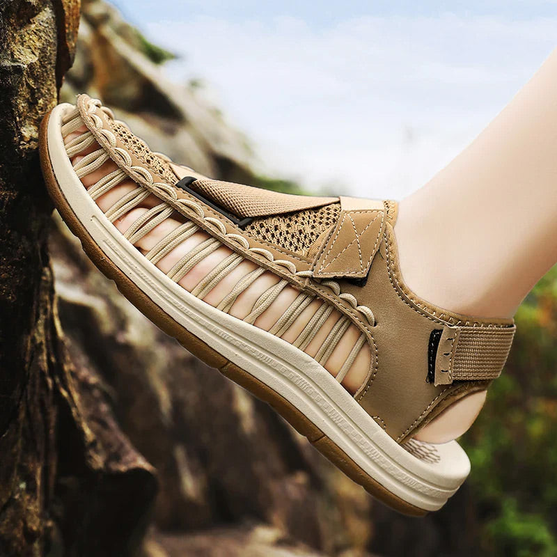 💥Spara upp till [48%] rabatt!🎗️Andningsaktiva, snabbtorkande sandaler för män