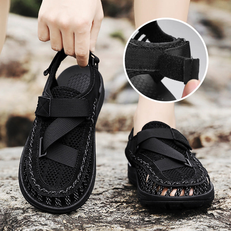 💥Spara upp till [48%] rabatt!🎗️Andningsaktiva, snabbtorkande sandaler för män