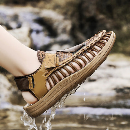 💥Spara upp till [48%] rabatt!🎗️Andningsaktiva, snabbtorkande sandaler för män