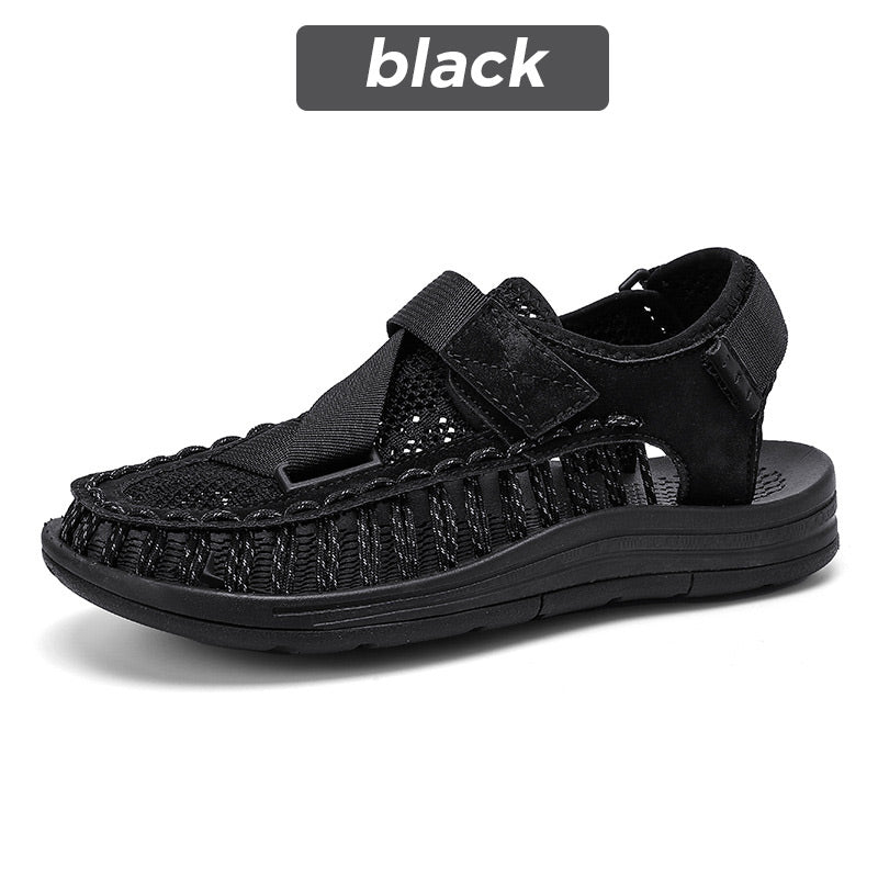 💥Spara upp till [48%] rabatt!🎗️Andningsaktiva, snabbtorkande sandaler för män