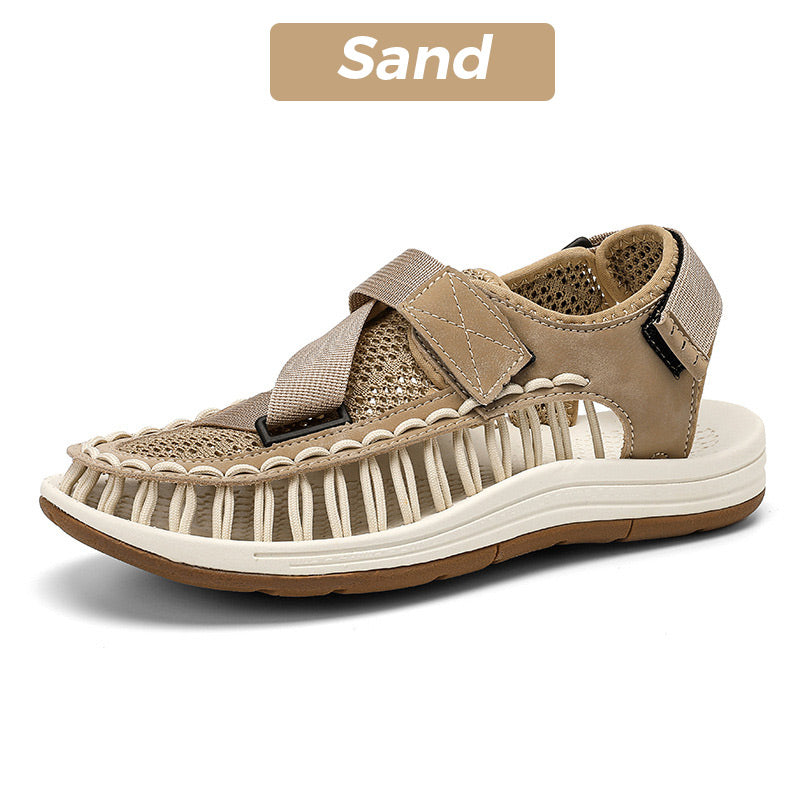 💥Spara upp till [48%] rabatt!🎗️Andningsaktiva, snabbtorkande sandaler för män