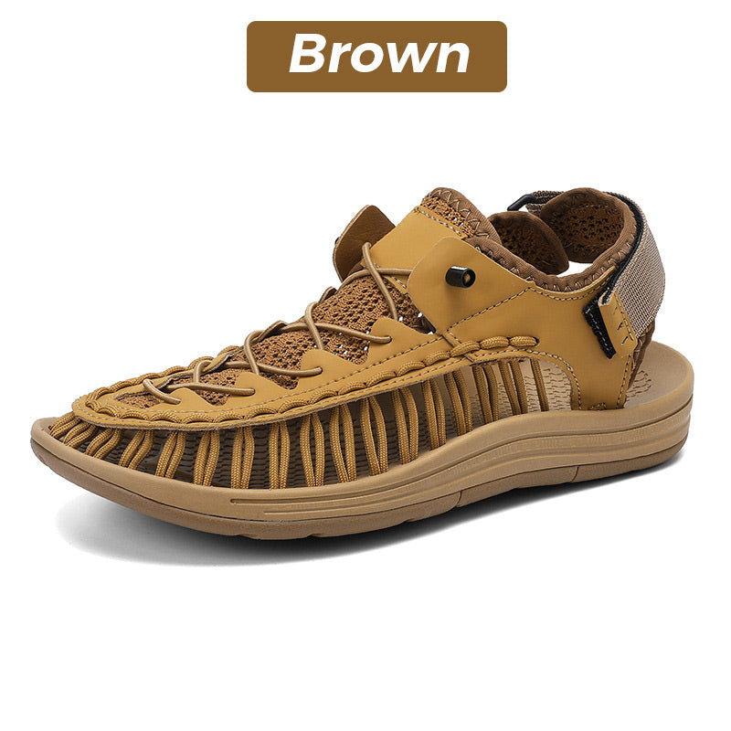 💥Spara upp till [48%] rabatt!🎗️Andningsaktiva, snabbtorkande sandaler för män