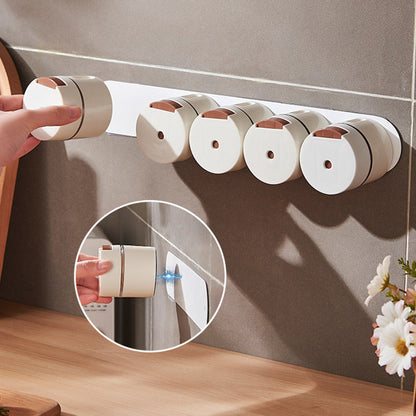 Monikäyttöinen magneettinen maustepurkki maustesäilytys pullosarja