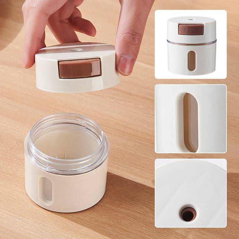 Monikäyttöinen magneettinen maustepurkki maustesäilytys pullosarja