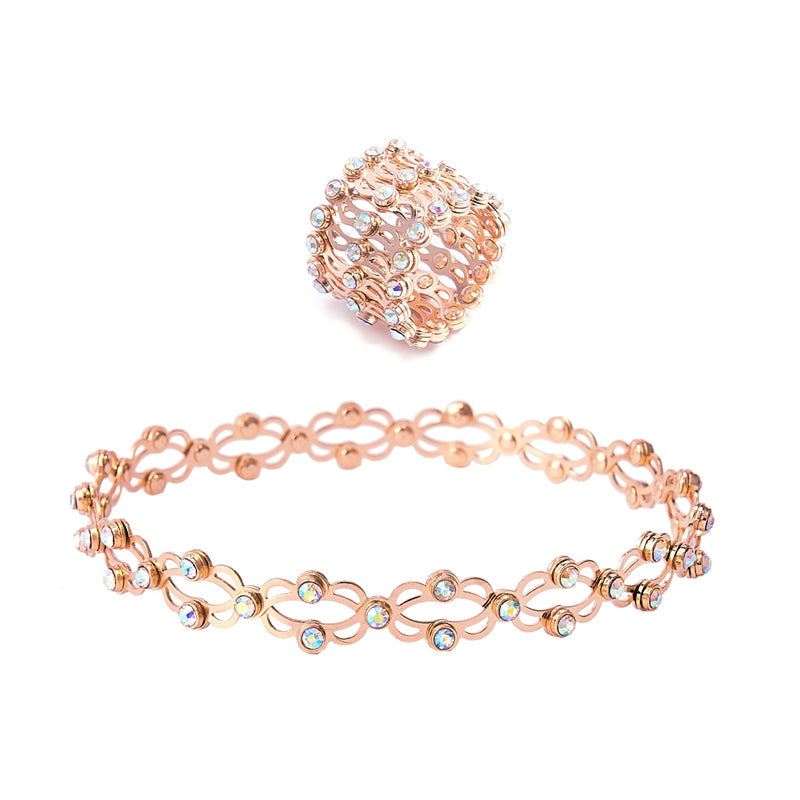 Taitettava sisäänvedettävä rengas rannekoru🌟