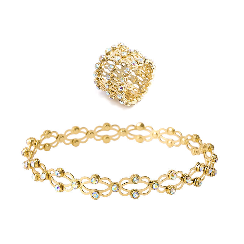 Taitettava sisäänvedettävä rengas rannekoru🌟