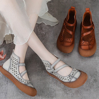 Säästä jopa [49%] pois! 🔥Naisten suljettu varvas ontto kalastaja sandaalit