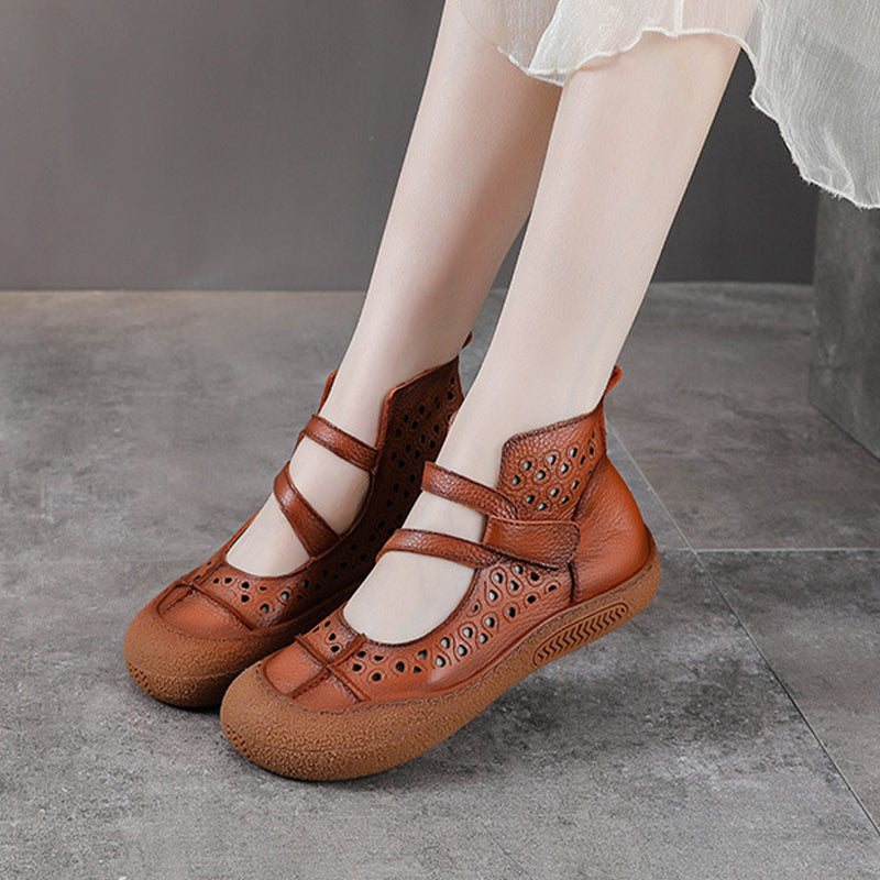 Säästä jopa [49%] pois! 🔥Naisten suljettu varvas ontto kalastaja sandaalit